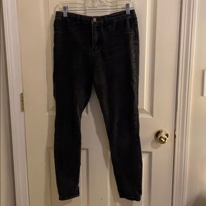High Rise Skinny Black Wild Fable Jeans
